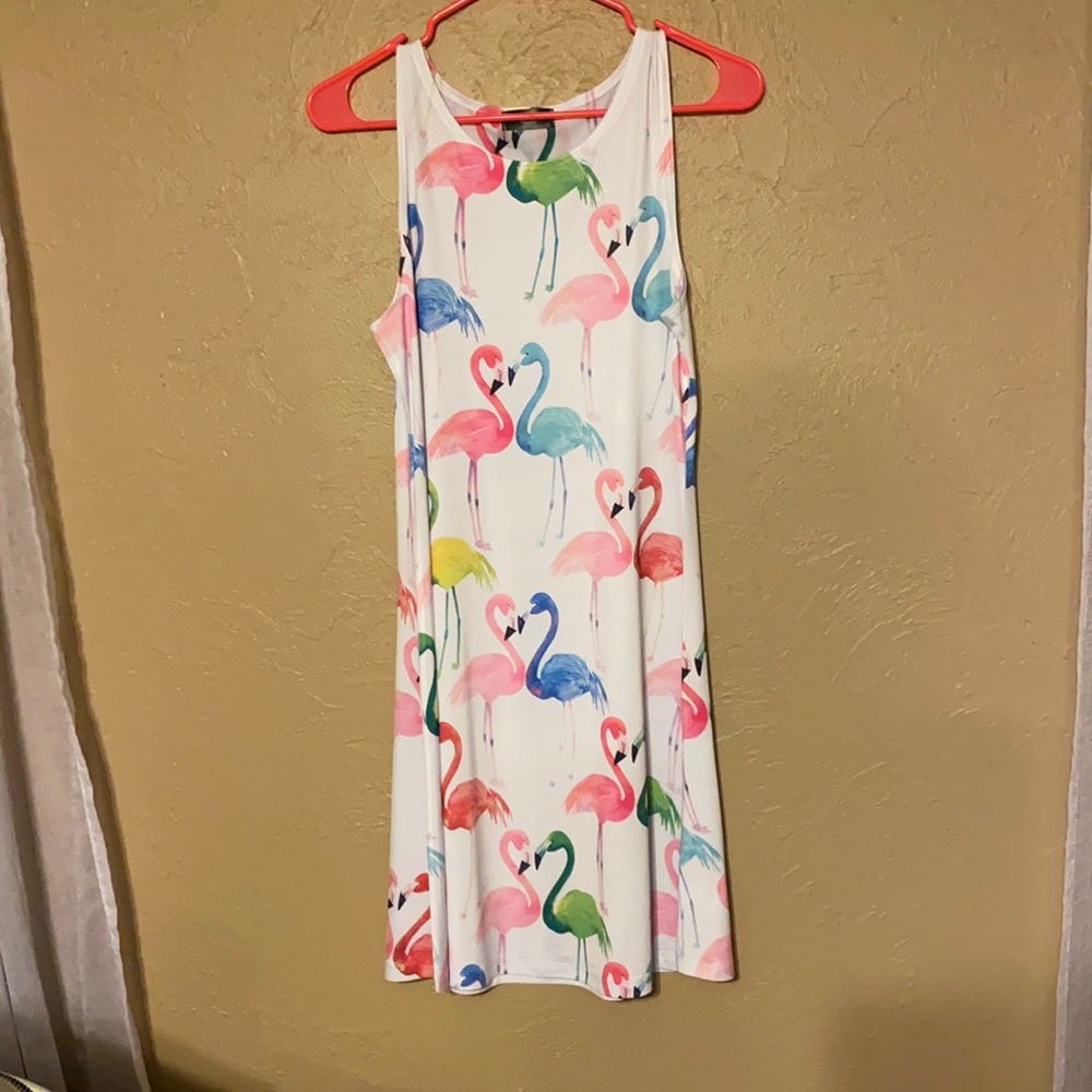 Flamingo dress